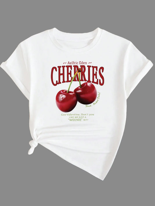 Camisa T-Shirt StreetWear CHERRIES